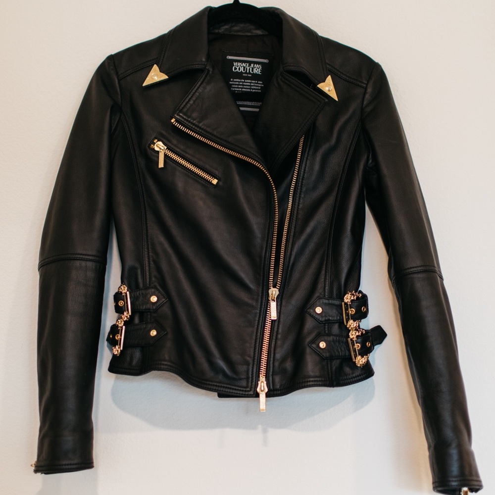 Versace Couture Leather Jacket